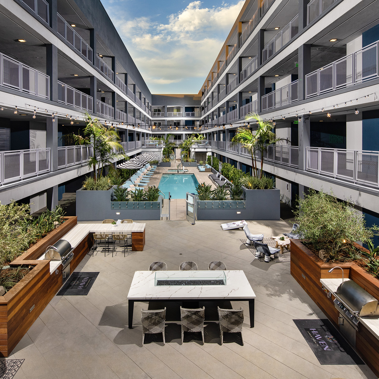 Haven Culver - Courtyard